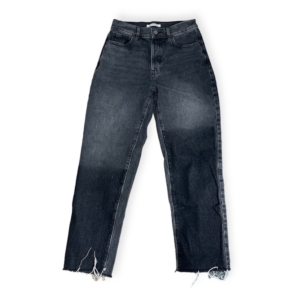Pacsun High Rise Straight Leg Grey Jeans Size 26